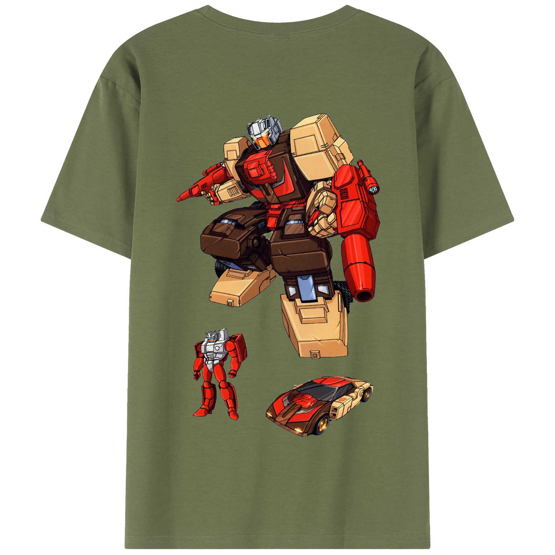 （画像用）  綿100％半袖Tシャツ（背面プリント）